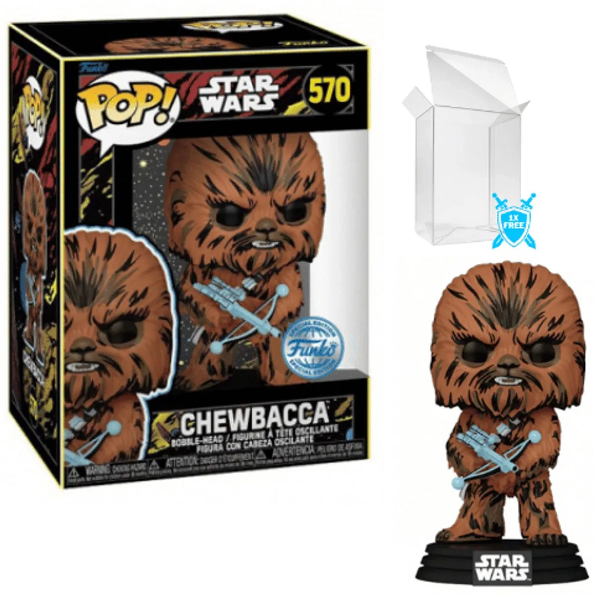 Funko Pop! Star Wars Chewbacca Retro Series #570