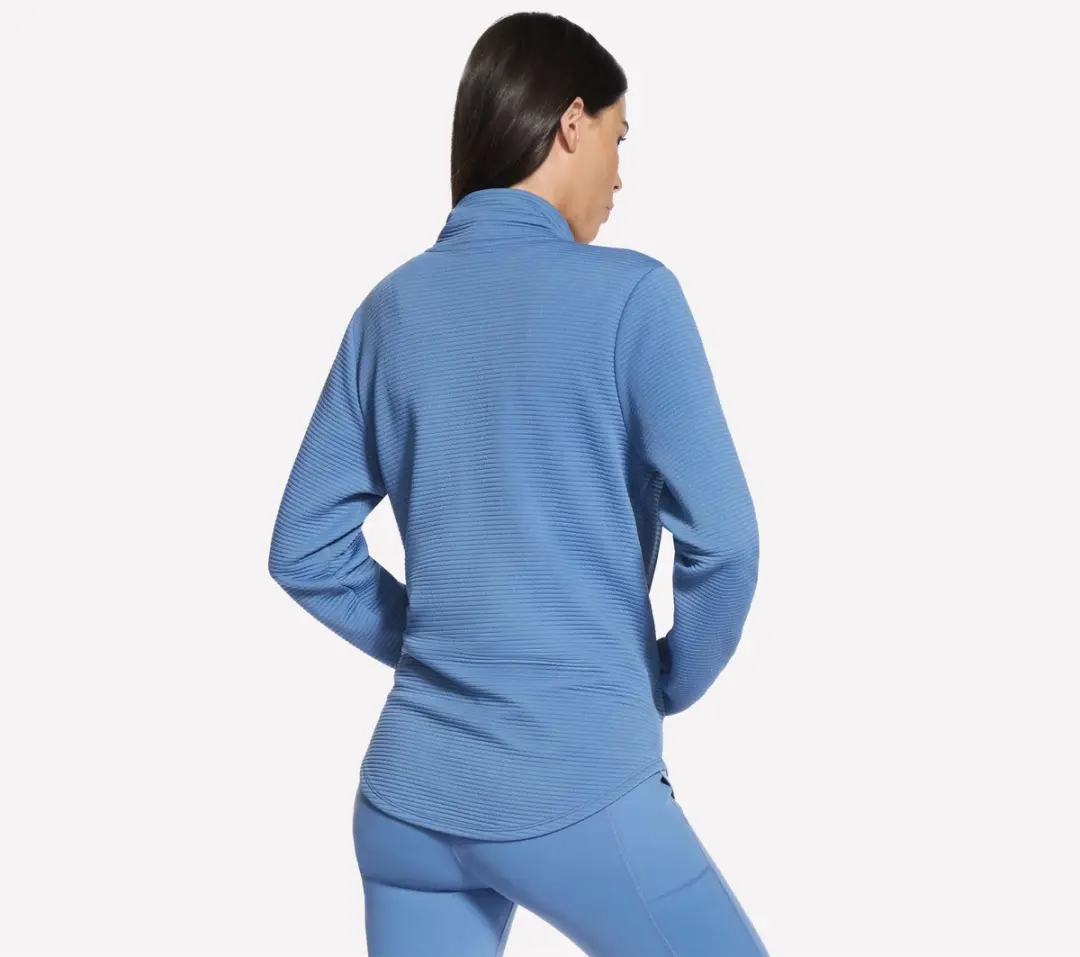 Skechers The Hoodless Hoodie Gowalk Dames Trui - Blauw