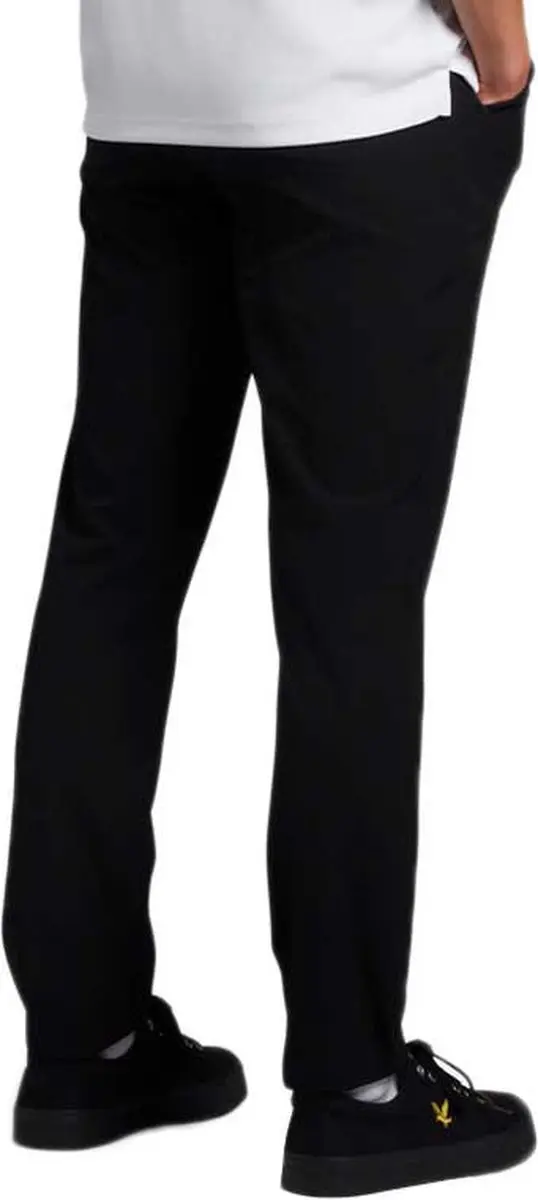 Lyle & Scott Stretch Broek Zwart 36 / 32 Man