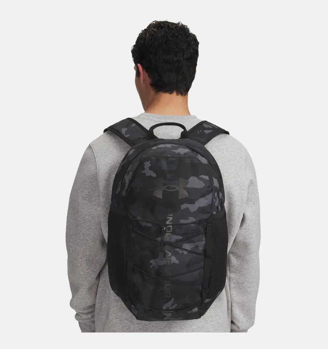 Under Armour Hustle Sport 6.0 Backpack-BLK Unisex Sporttas