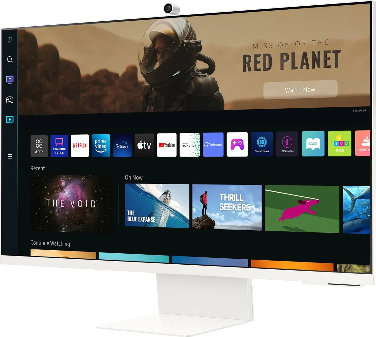 Samsung M8 LS32BM801UU 4K Smart Monitor - 32 inch - Wit