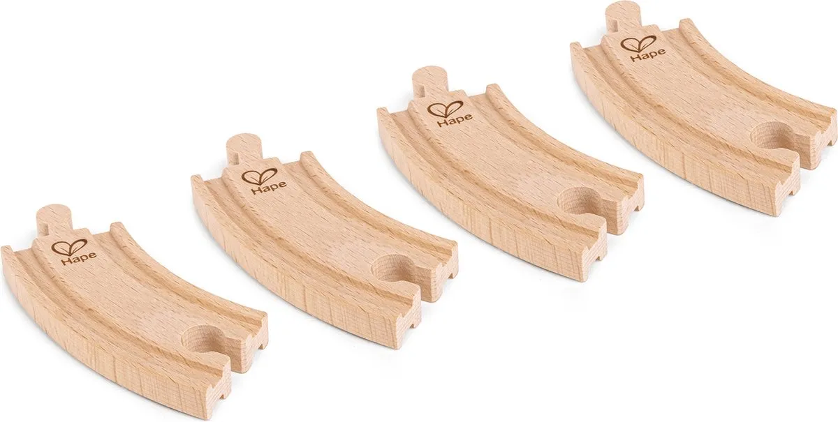 Hape Houten Treinbaan Korte Bochten E3776