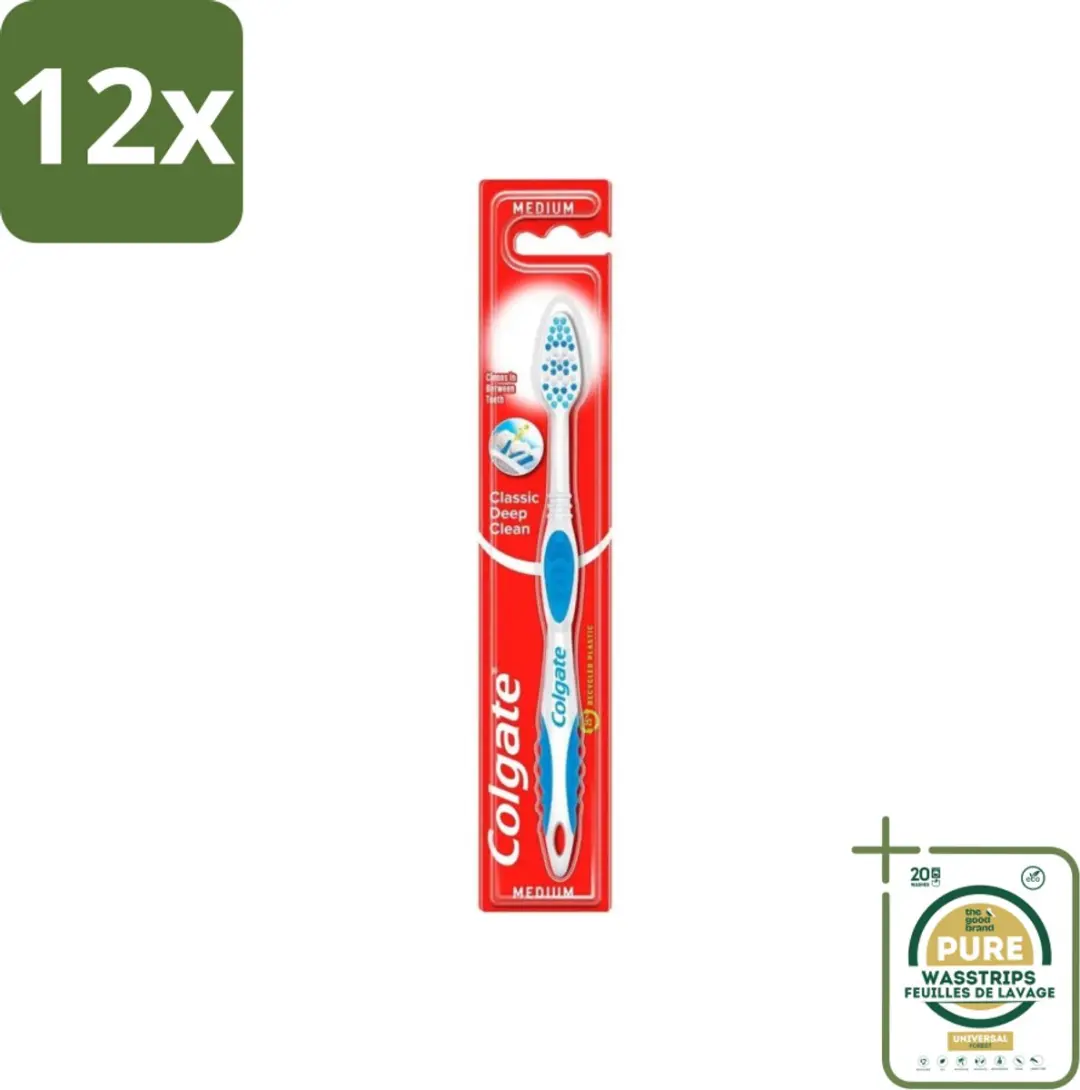 Colgate Classic Deep Clean Medium Tandenborstels