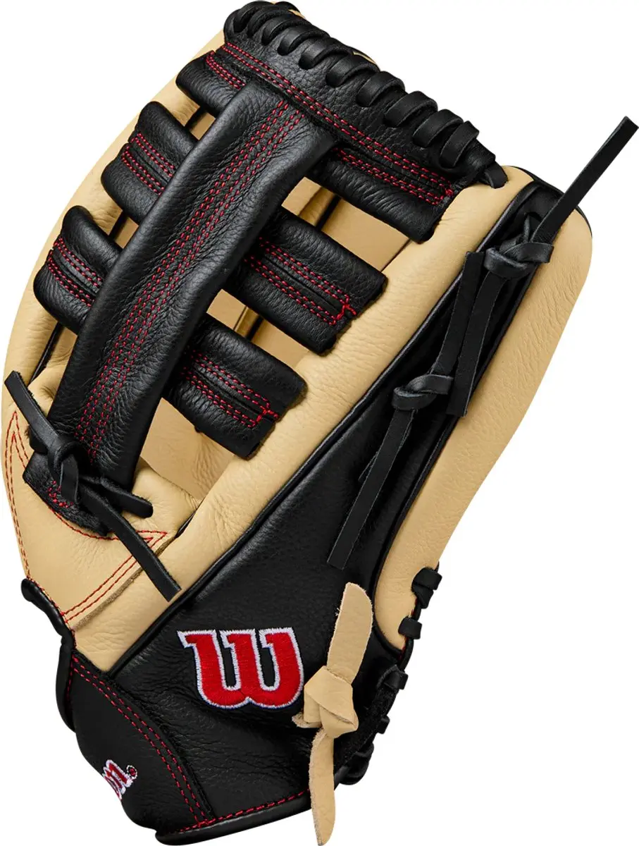 Wilson MLB A500 Honkbalhandschoen 12,5 inch - Blond/Zwart