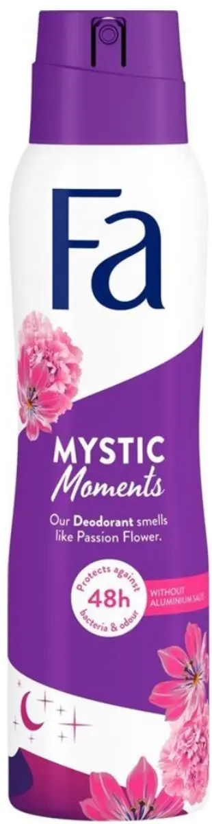 Fa Deodorant Spray Mystic Moments Passiebloem 150ml - 10 Stuks
