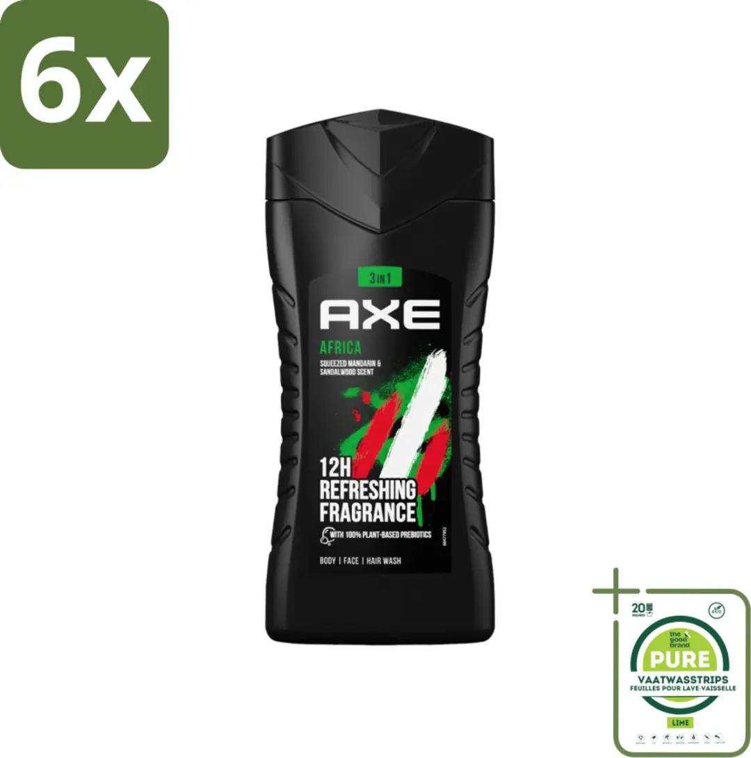 Axe Africa Douchegel 250ml