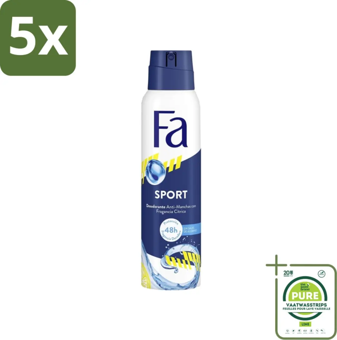 Fa Sport Citroen Deodorant Spray 750ml