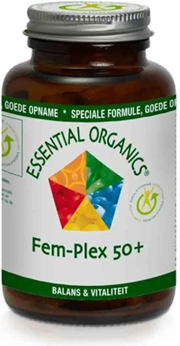 Essential Organics Fem-Plex 50+ Multivitamine