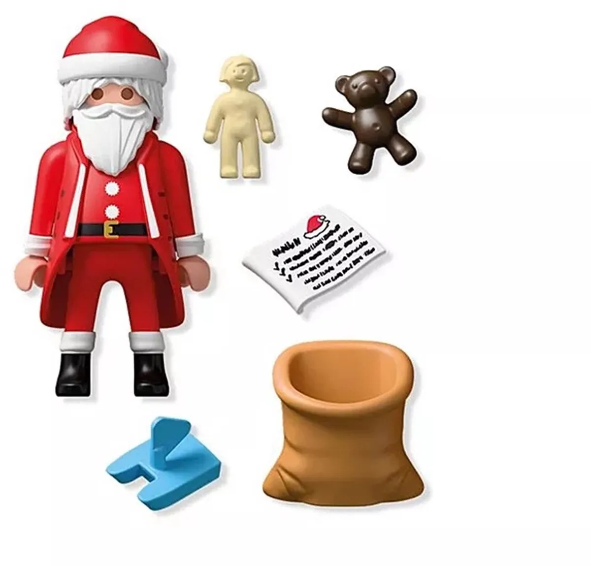 Playmobil Kerstman met Verlanglijstje 71883 - Multicolor