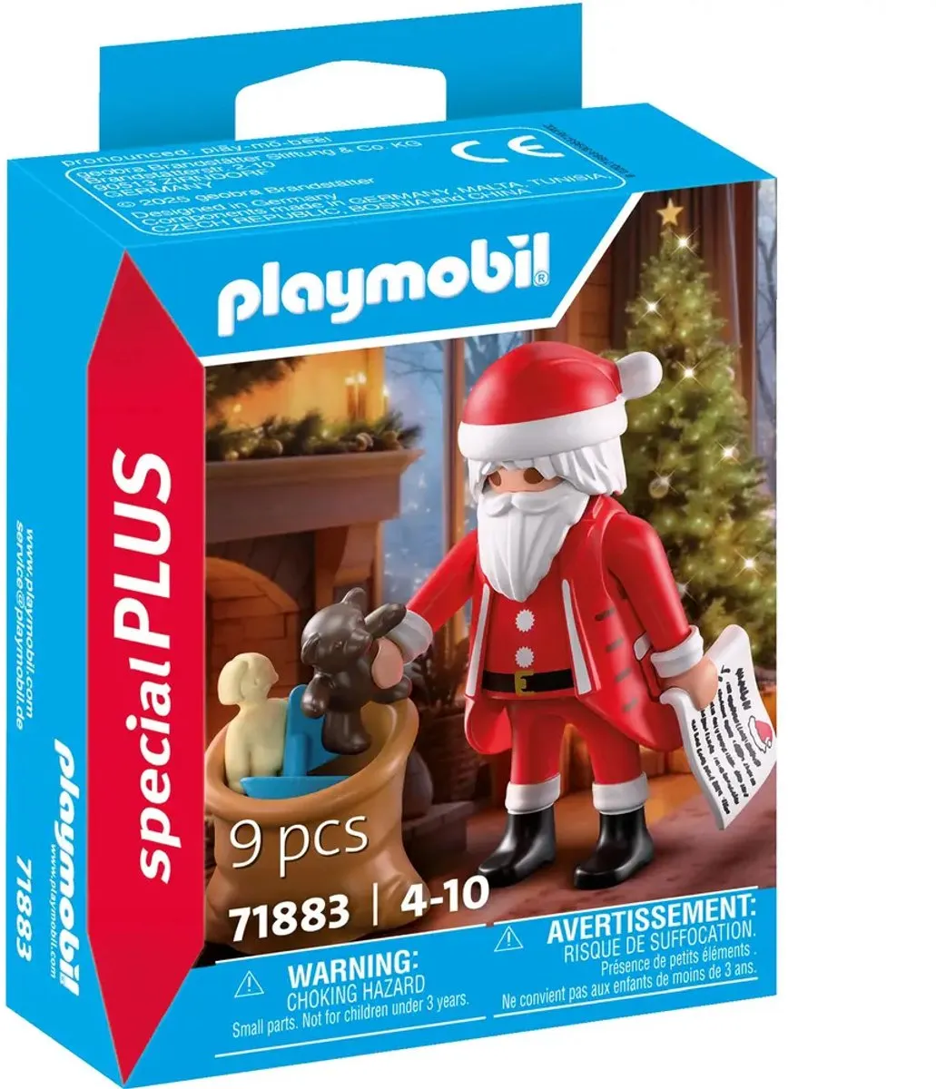 Playmobil Kerstman met Verlanglijstje 71883 - Multicolor