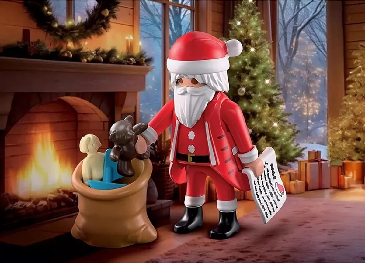 Playmobil Kerstman met Verlanglijstje 71883 - Multicolor