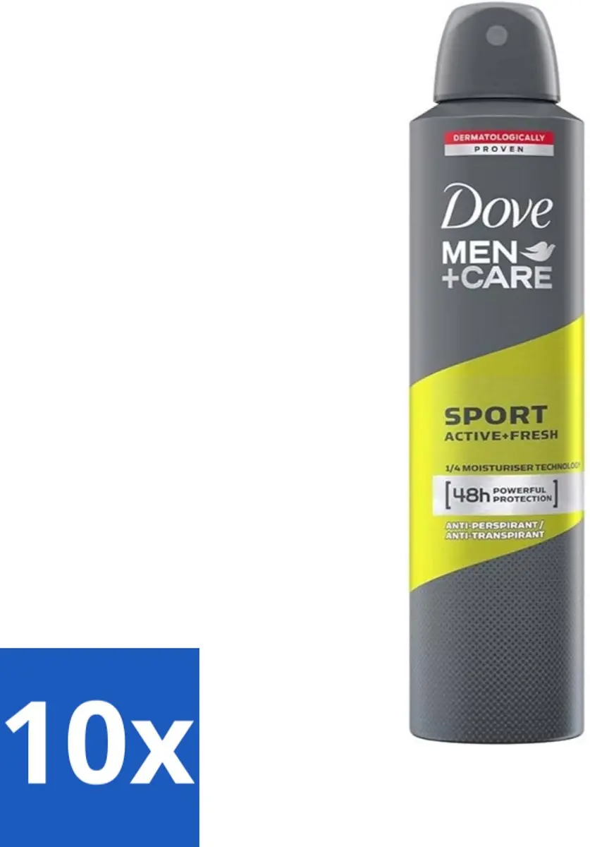 Dove Men+Care Sport Active Spray Deodorant 250ml