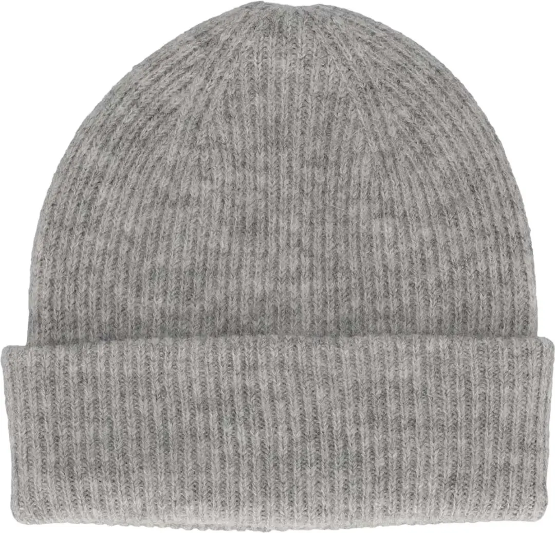 Sarlini Knit Muts Dames - Light Grey Melange
