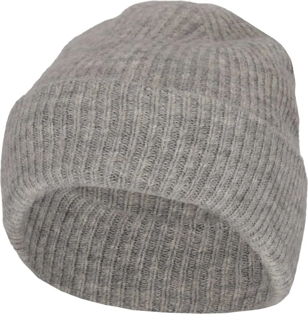 Sarlini Knit Muts Dames - Light Grey Melange