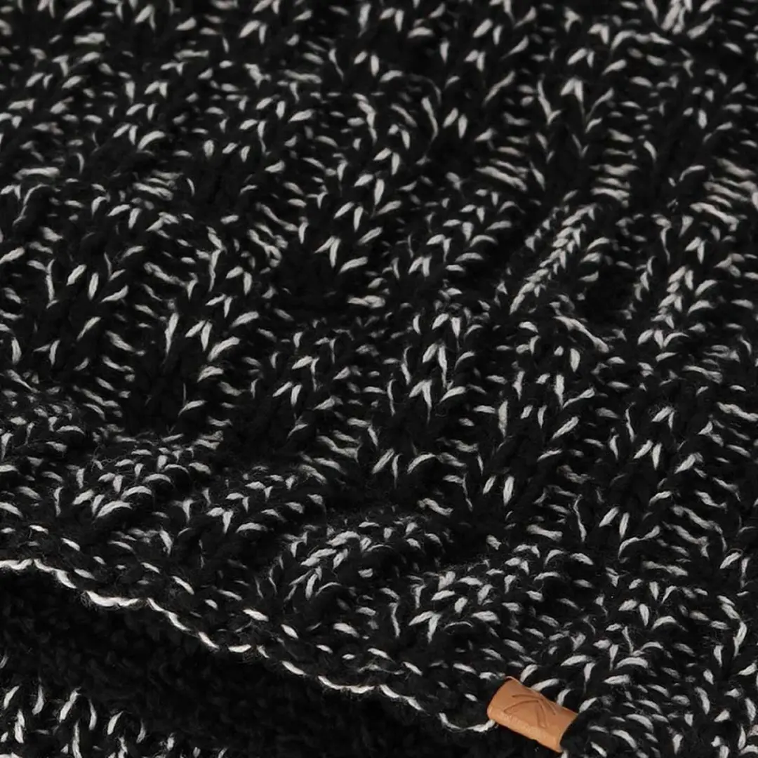 Sarlini Winter Colsjaal - Zwart-Wit M