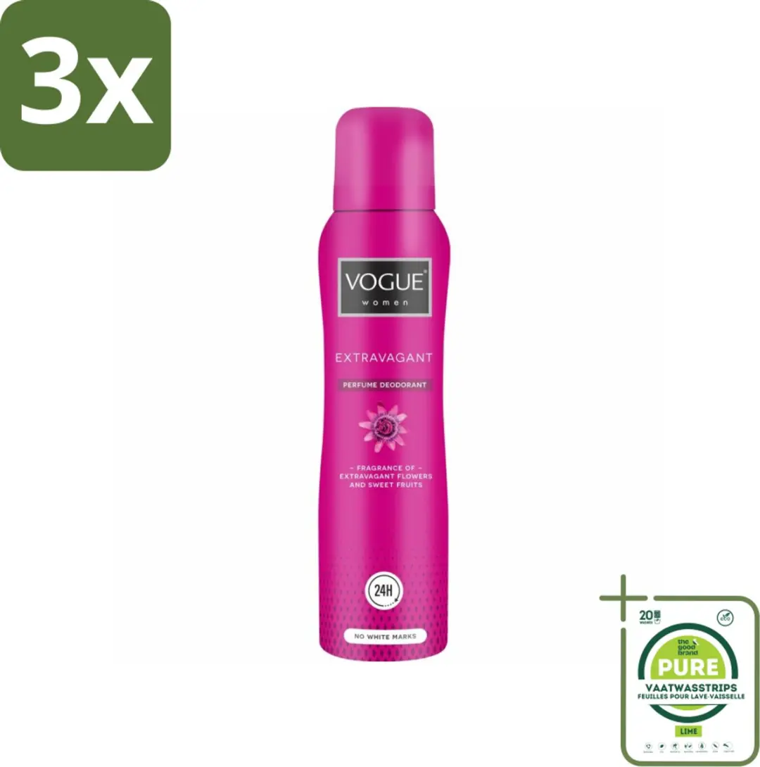 Vogue Women Extravagant Parfum Deodorant 150ml