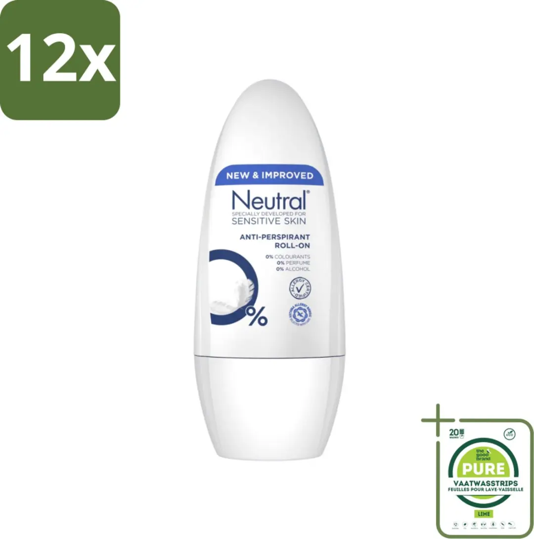 Neutral Deodorant Roller Gevoelige Huid 50ml
