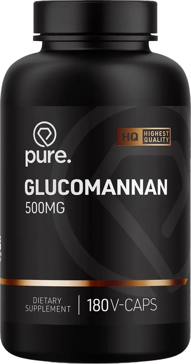Pure Glucomannan 180 V-caps