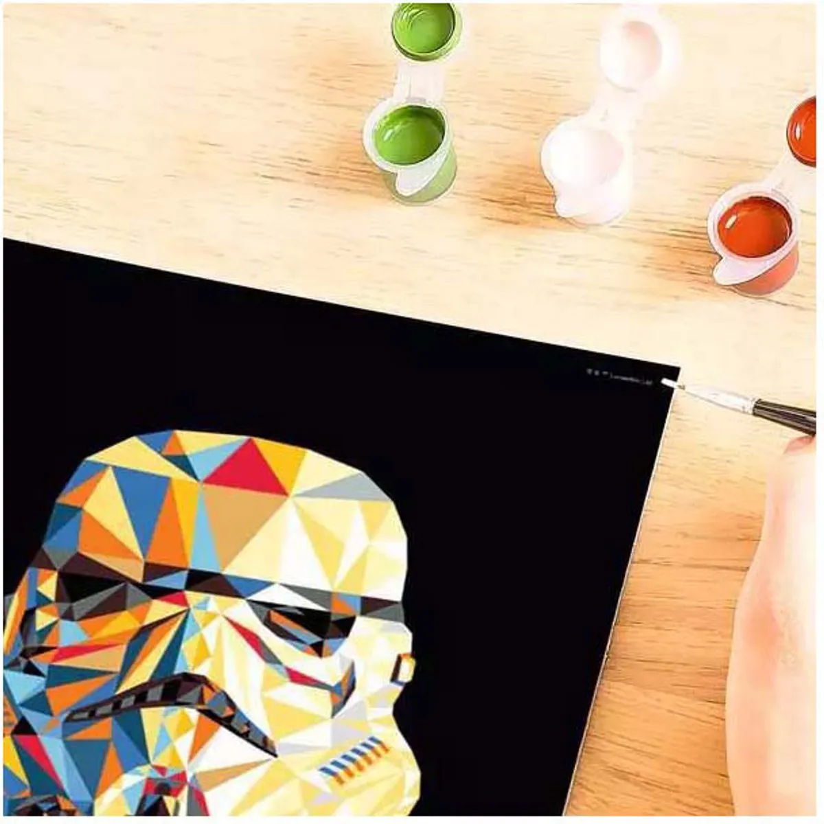 Ravensburger Schilderen op Nummer Star Wars Stormtrooper - Multicolor