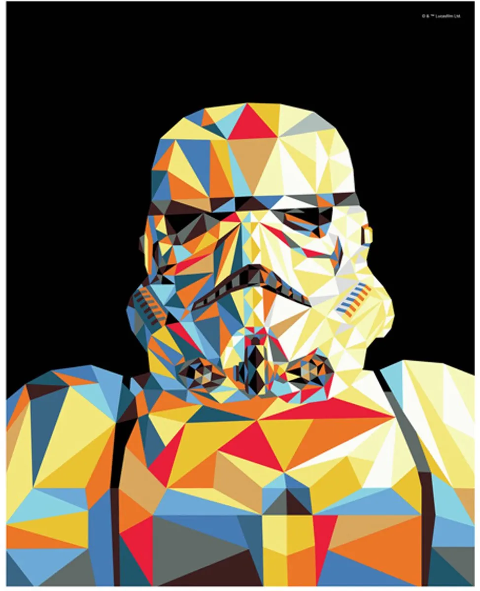 Ravensburger Schilderen op Nummer Star Wars Stormtrooper - Multicolor