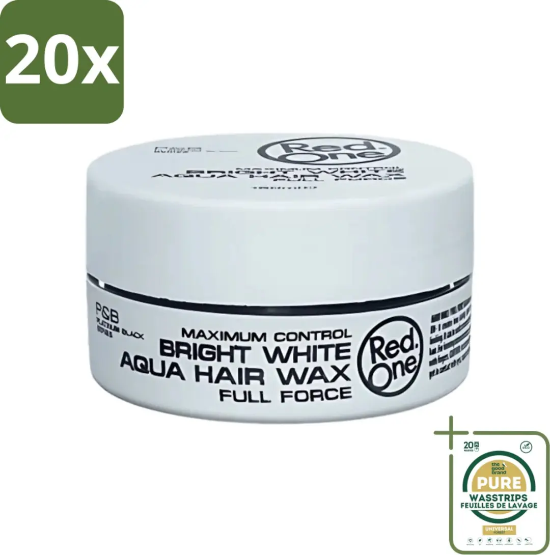 Red One Haarwax Bright White 150ml