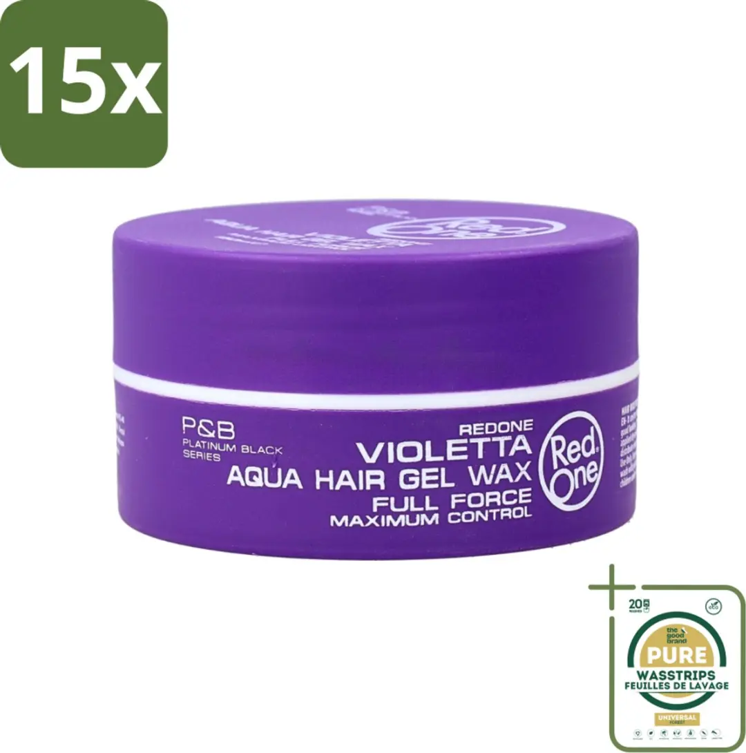 Red One Quicksilver Haarwax 150ml - 15 Stuks