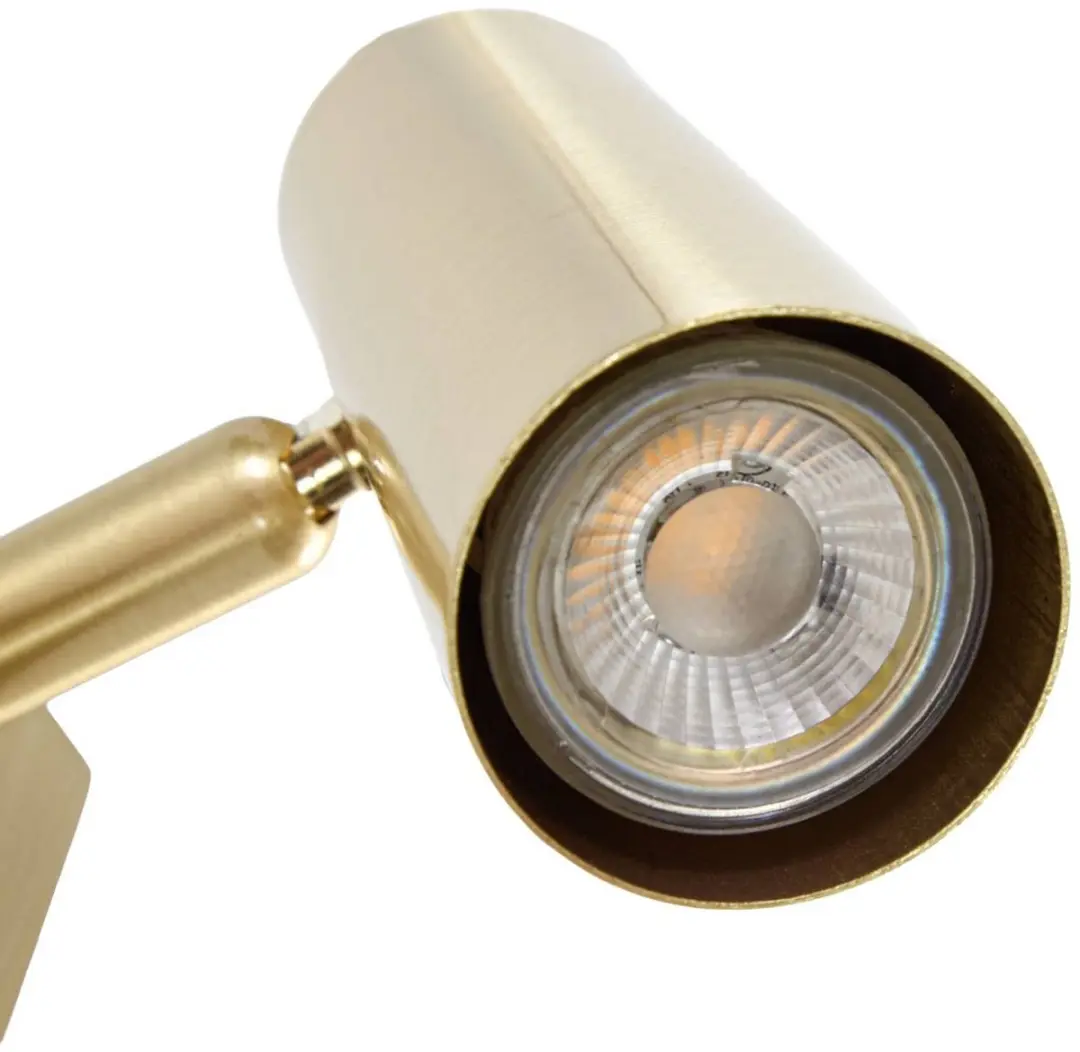 Lindby Wandlamp GU10 10W - Messing