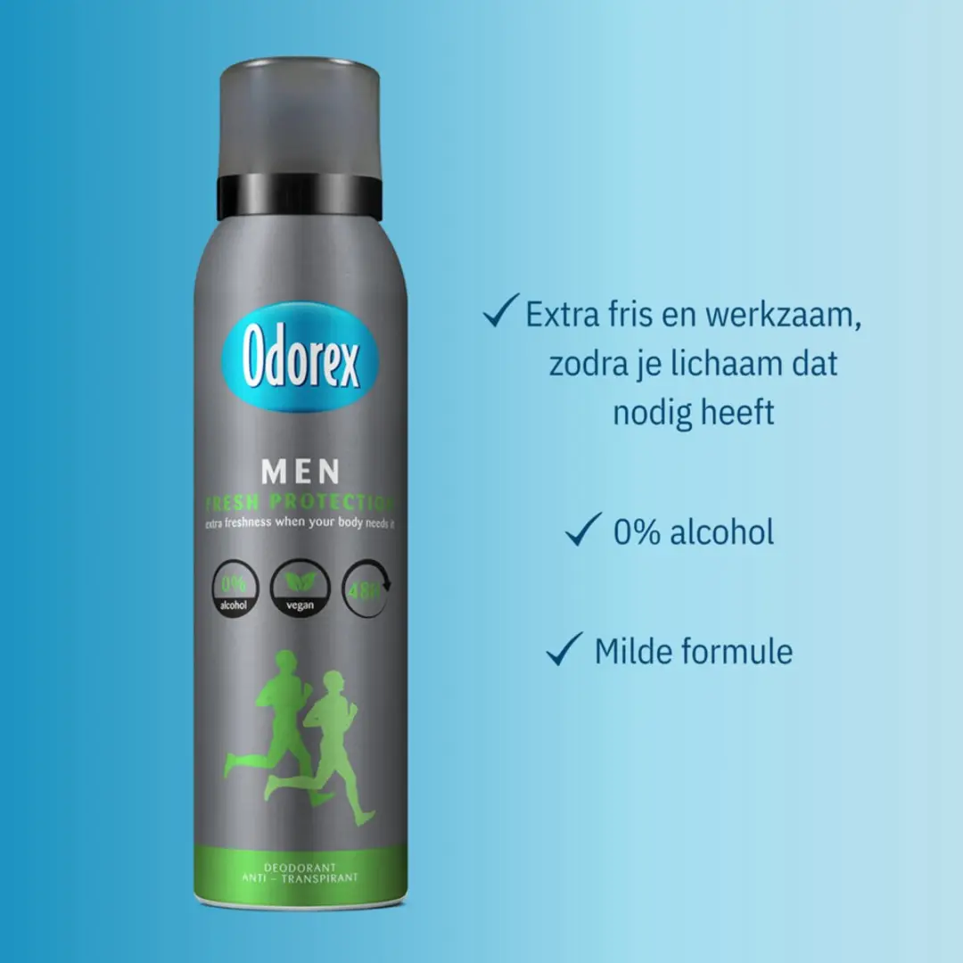 Odorex Deodorant Spray Fresh Protection 150ml - 10 Stuks