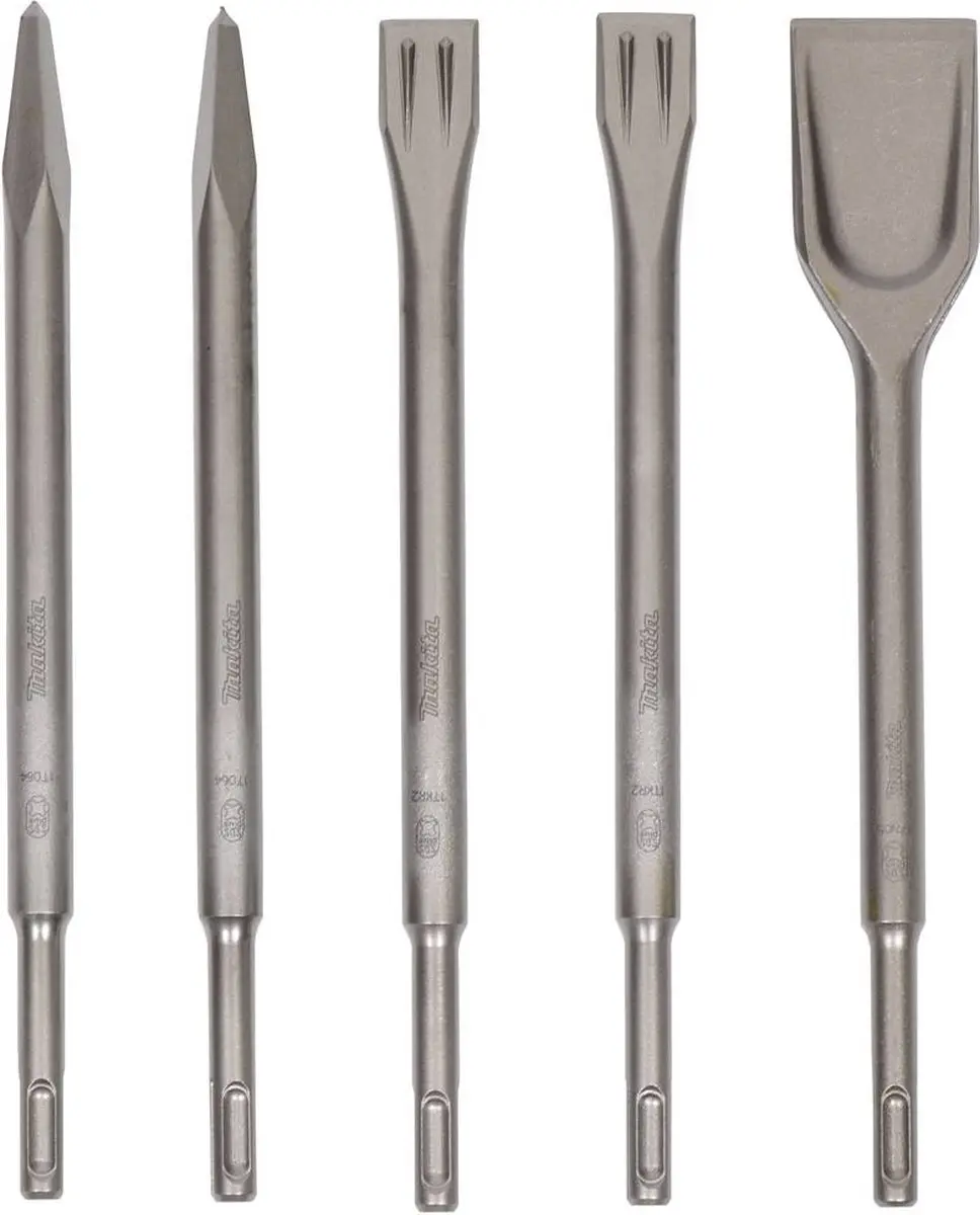 Makita B-30536 SDS-Plus Beitelset 5-delig