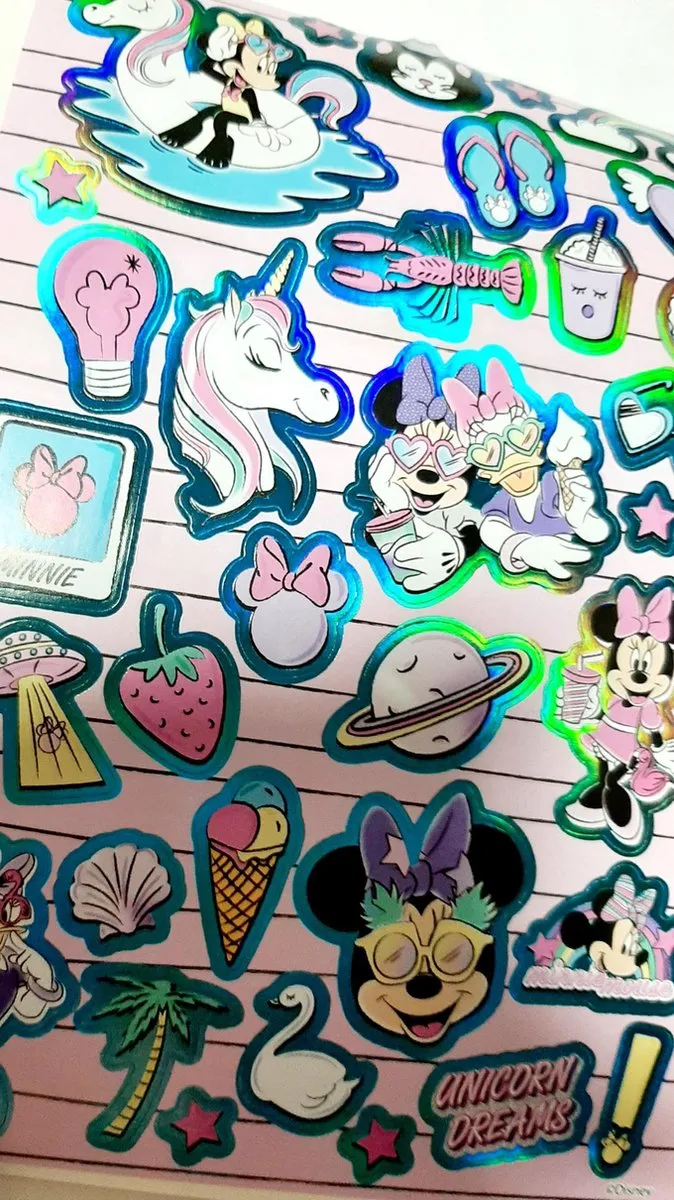Disney Minnie Mouse Stickerboek - 100 Stickers - Roze