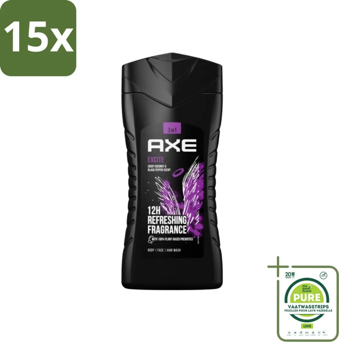 Axe Excite Douchegel 3-in-1