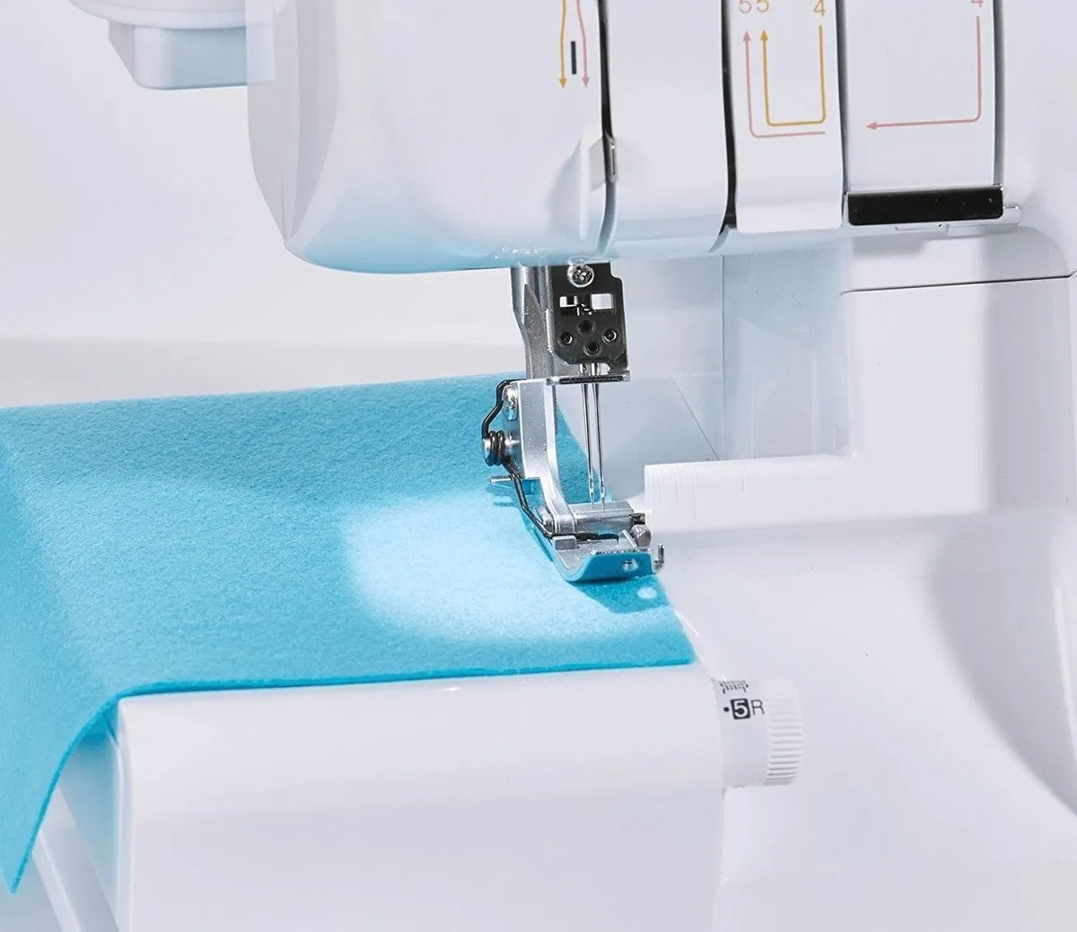 Brother M343D Overlockmachine - Wit