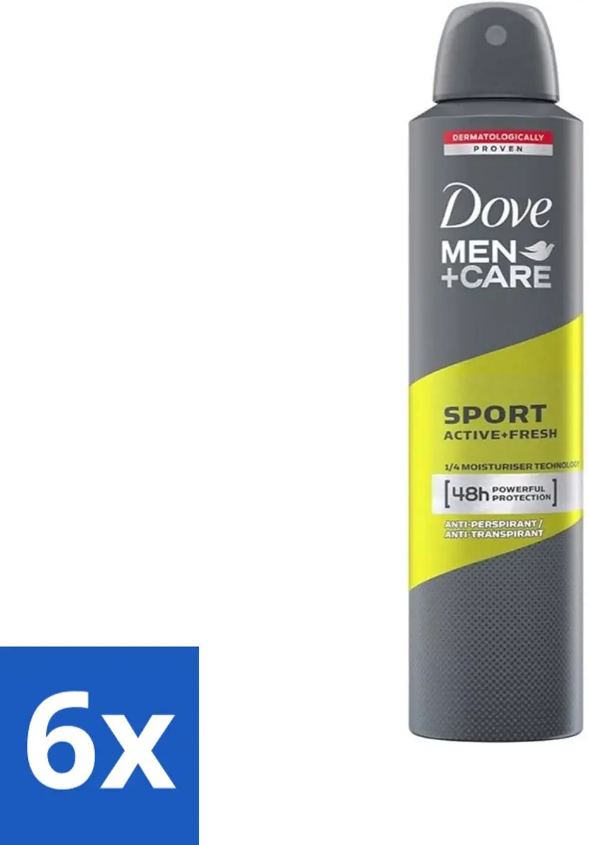 Dove Men+Care Sport Active Spray Deodorant 250ml