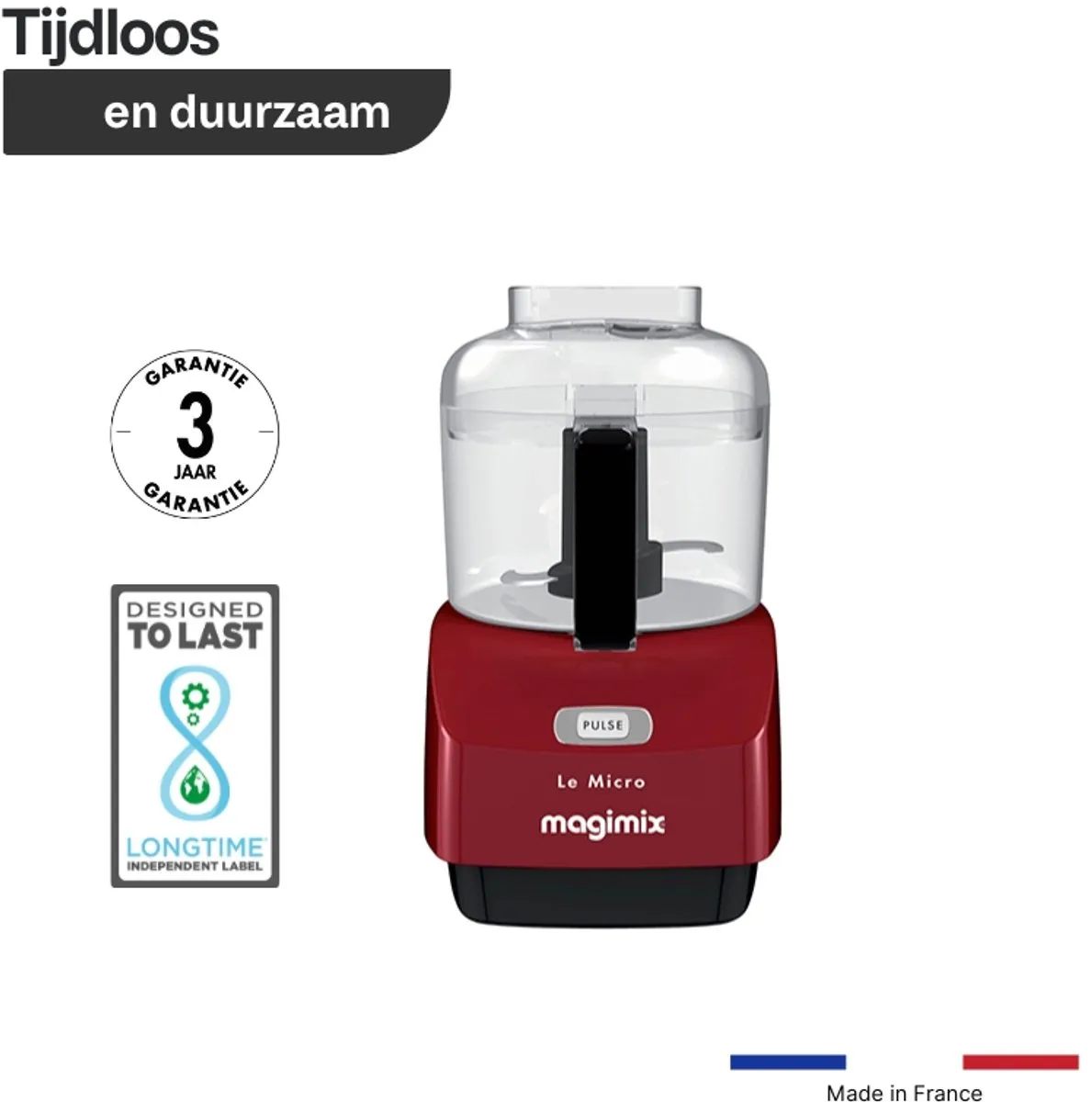 Magimix Micro Hakmolen 290W - Rood