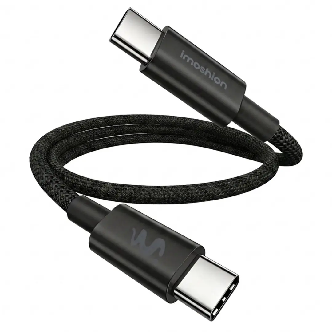 Imoshion Braided USB-C naar USB-C Kabel 100W 0,25m