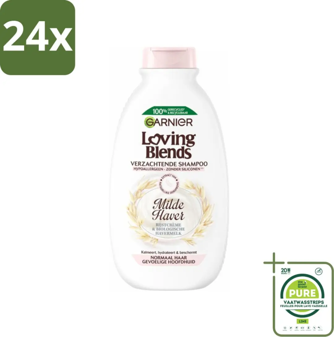 Garnier Loving Blends Milde Haver Shampoo 300ml