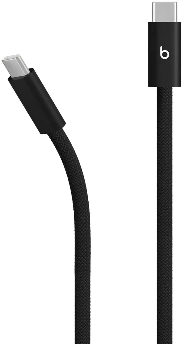 Apple Beats Gevlochten USB-C-naar-USB-C-kabel 3m - 240W - Zwart - afbeelding 2 van 2