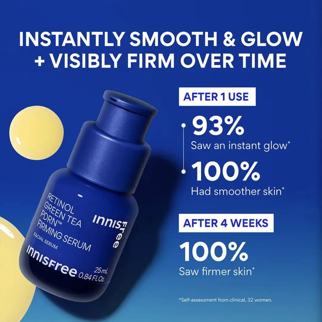 Innisfree Retinol Green Tea PDRN Firming Serum 25ml