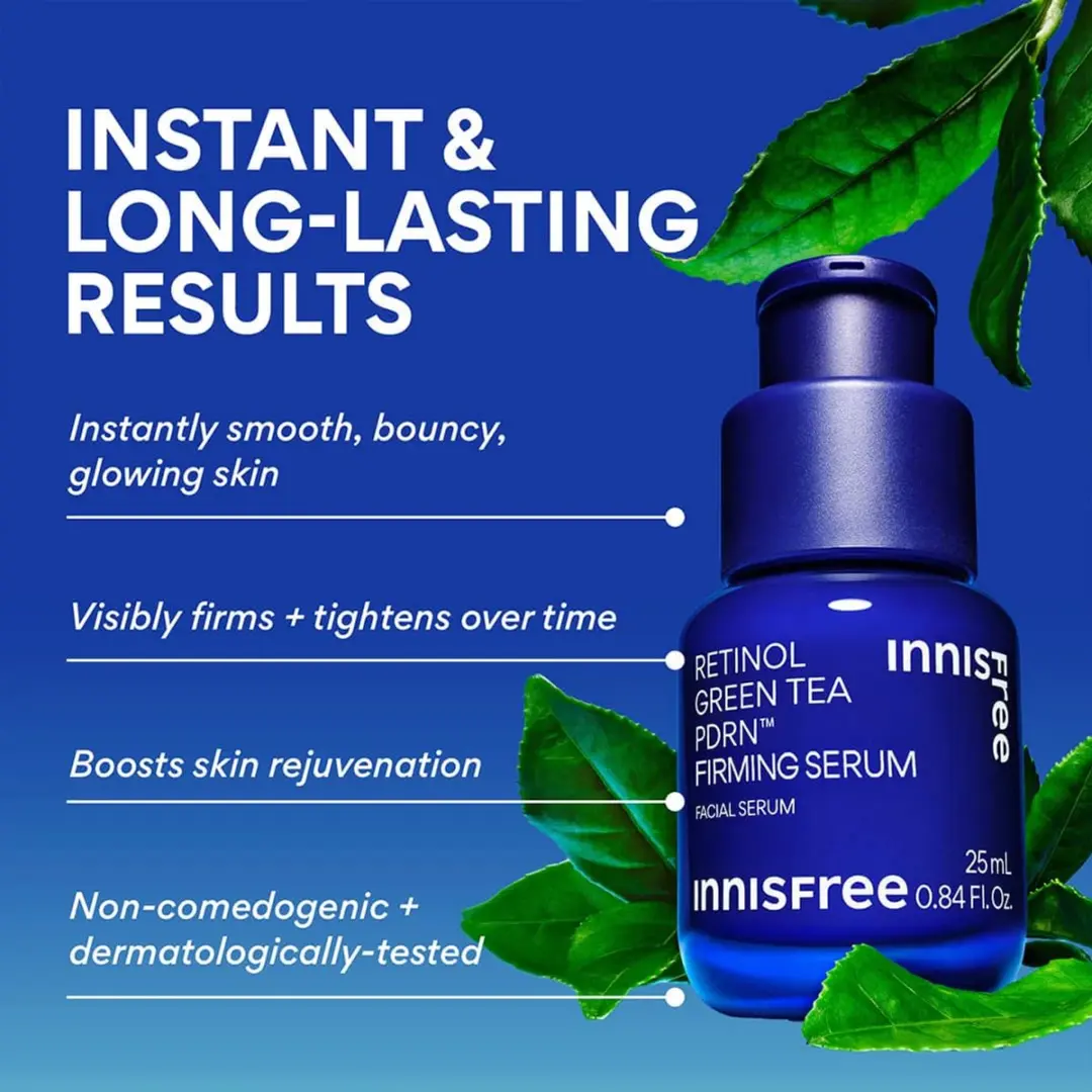 Innisfree Retinol Green Tea PDRN Firming Serum 25ml