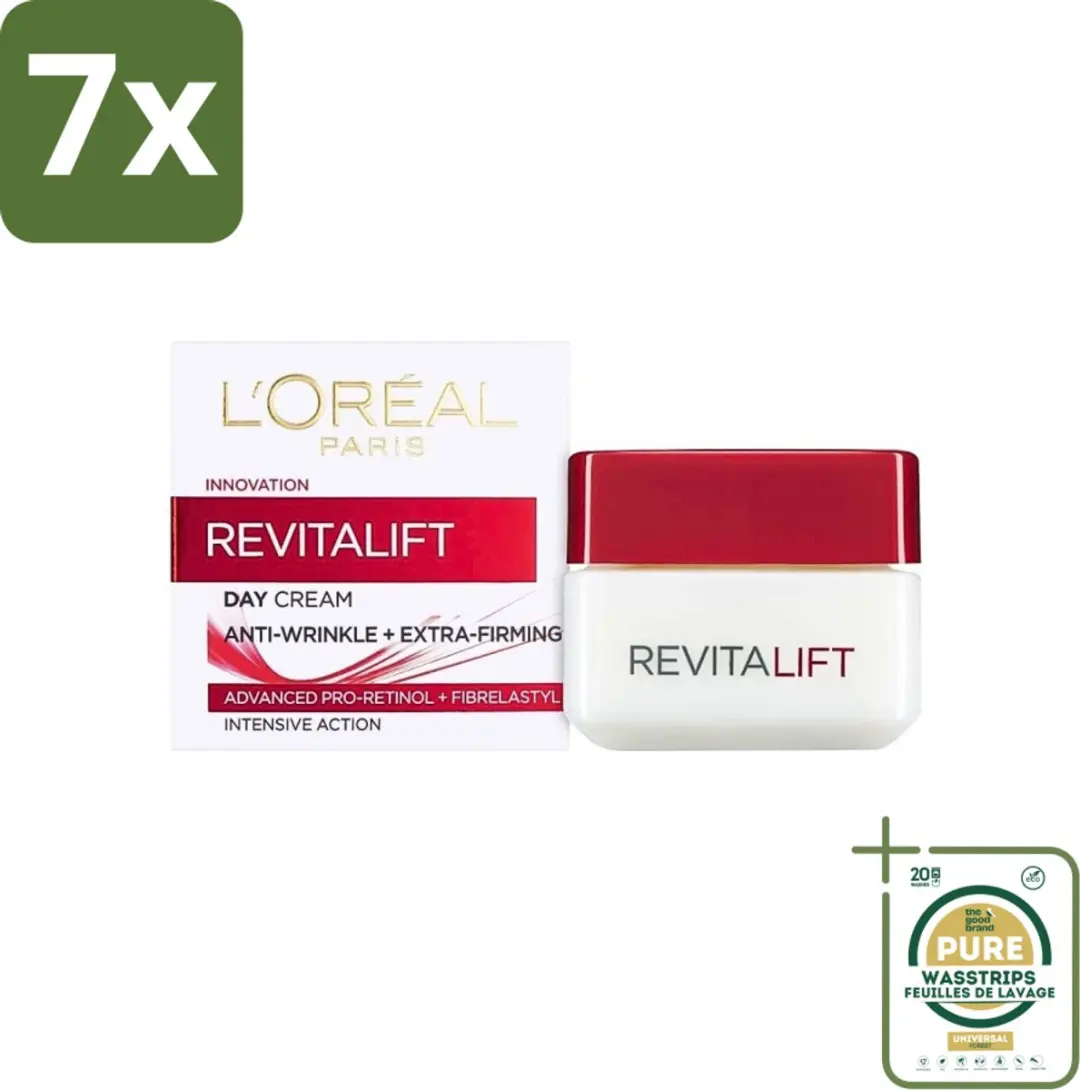 L'Oréal Paris Revitalift Dagcrème 50ml - 7 Stuks