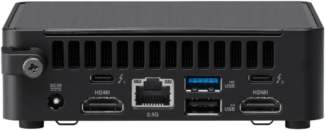 ASUS NUC 14 Pro NUC14RVKV50XPR3 Mini-pc - Intel Core Ultra 5 135H - 16GB DDR5 - 512GB SSD - Zwart