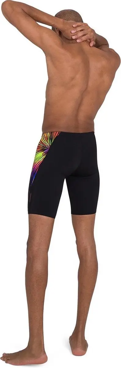 Speedo Endurance Placement Digital V-Cut Jammer - Zwart
