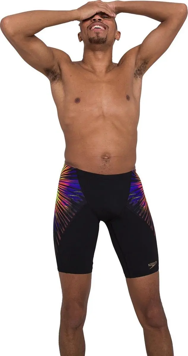 Speedo Endurance Placement Digital V-Cut Jammer - Zwart - afbeelding 6 van 6