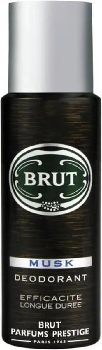 Brut Musk Deodorant Spray 200ml - 5 Stuks