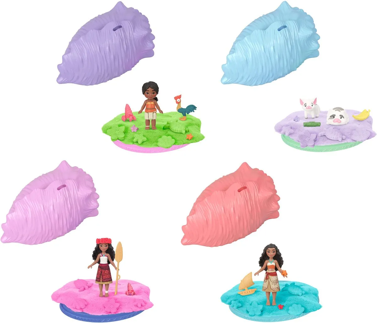 Disney Princess Vaiana Ocean Shell Reveal