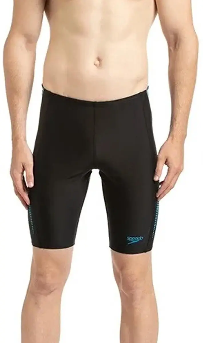 Speedo Tech Panel Jammer 4 - Zwart/Blauw - afbeelding 4 van 6