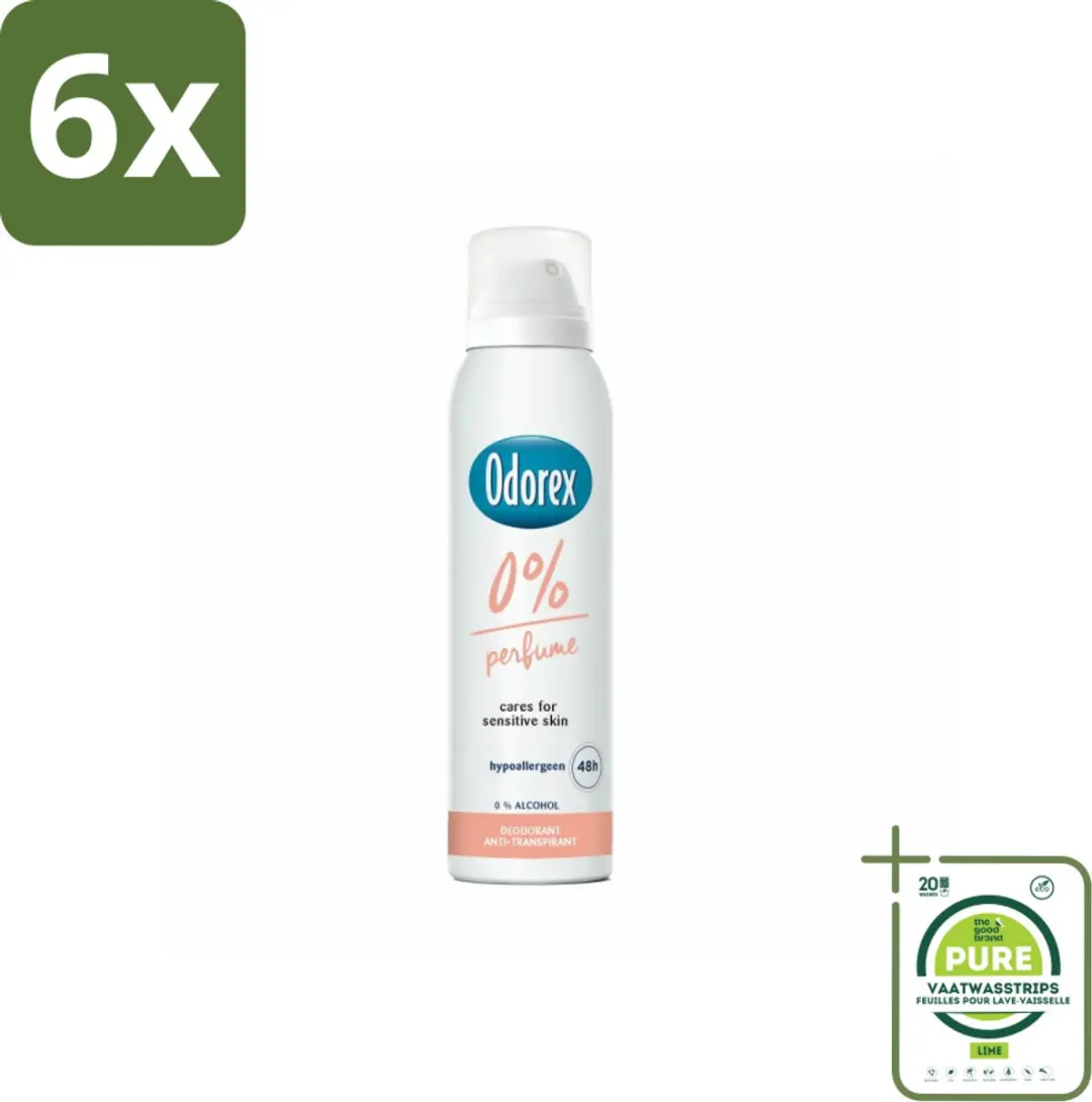 Odorex Deodorant Spray 0% Parfum