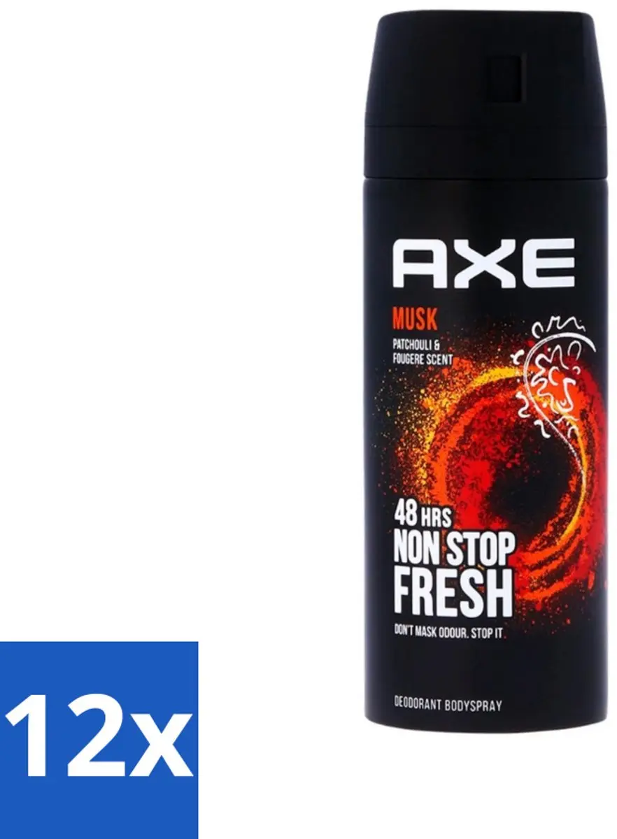 Axe Musk Patchouli & Fougere Bodyspray 150ml