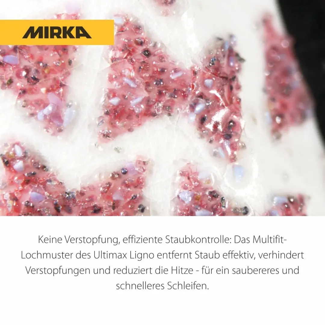 Mirka Ultimax Ligno Klittenbandschuurschijven Ø125mm - 40 Stuks