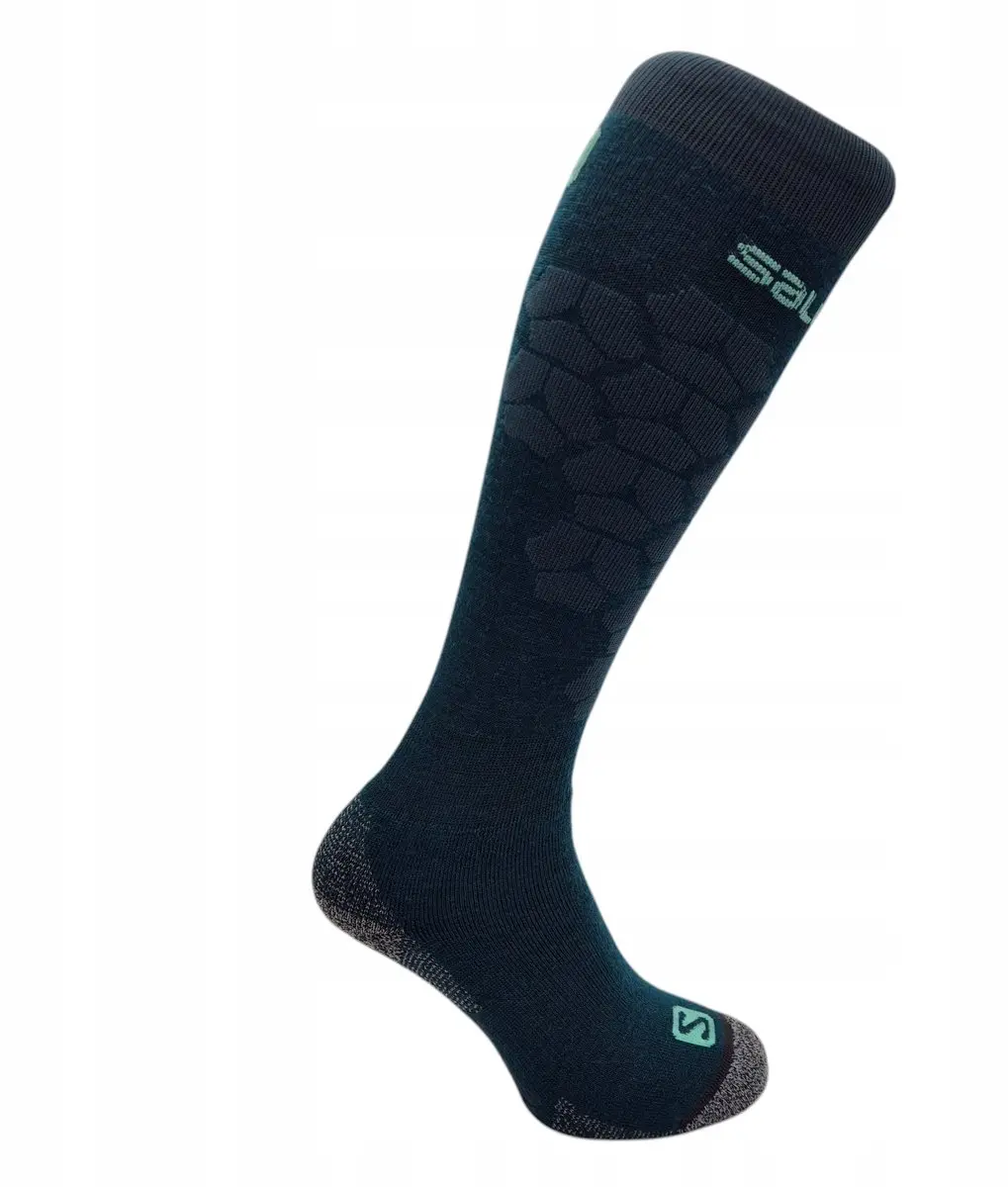 Salomon S/Access Merino Skisokken 36-38 - Groen